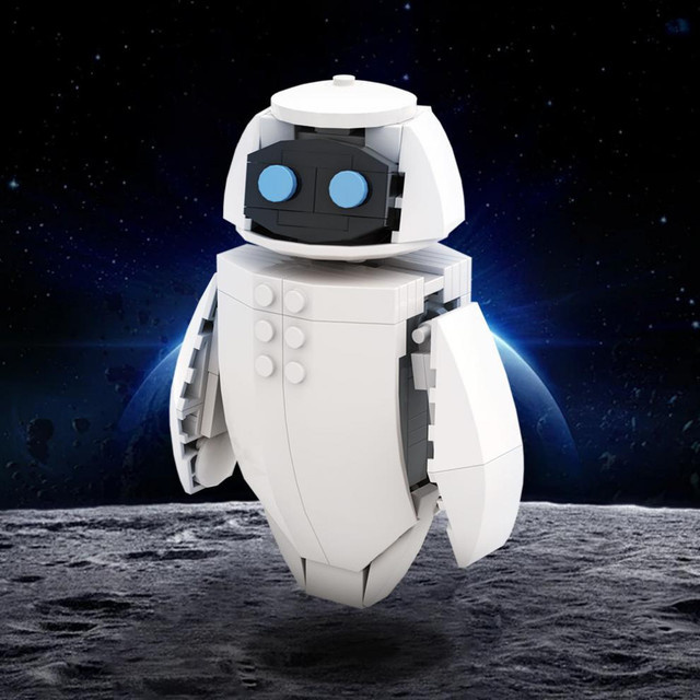 DanSto's Eve Roboter Modell, Bausteine, Weltraum - Bild 1