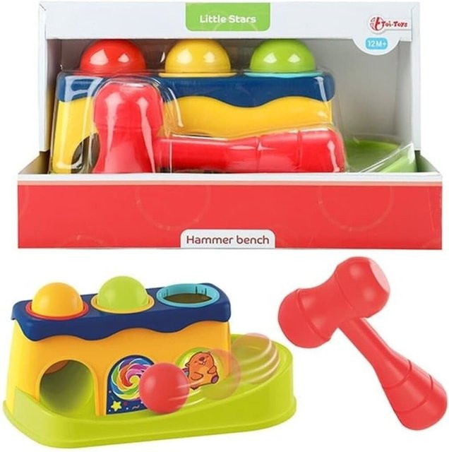 Toi-Toys LITTLE STARS Hammerbank, ab 1 Jahr - Bild 1