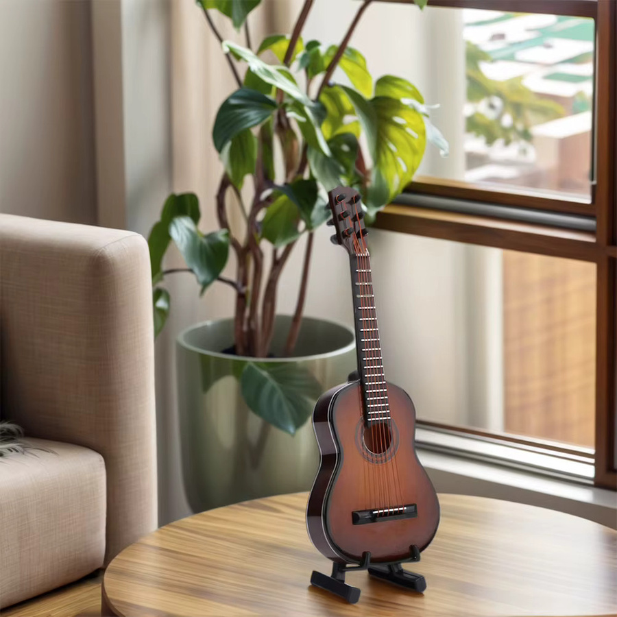 Alloet Ukulele Gitarre, 21 Zoll, 6 Saiten, für Kinder und Anfänger - Bild 1