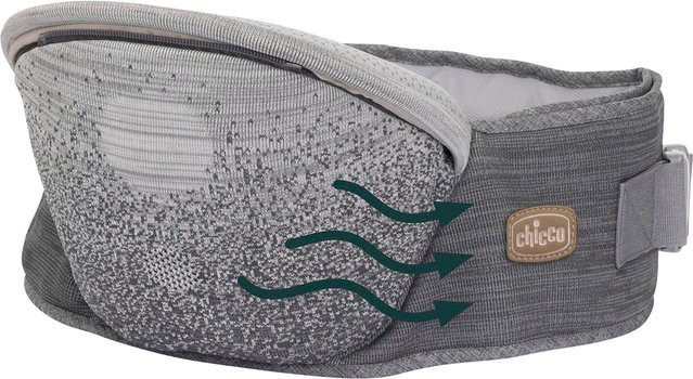 Chicco Babytrage Airy Hip Fit in Grau mit Mesh-Material - Bild 1