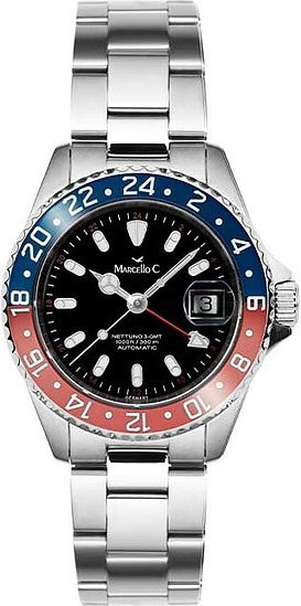 Marcello C. Armbanduhr, Automatik, Edelstahl, Keramik, 40 mm, Herren - Bild 1