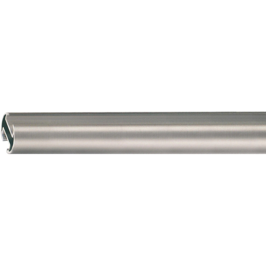 Mydeco Gardinenstange für Gleiter in Edelstahl-Optik, Farbe Silber, Durchmesser: 2 cm, Länge: 240 cm - Bild 2