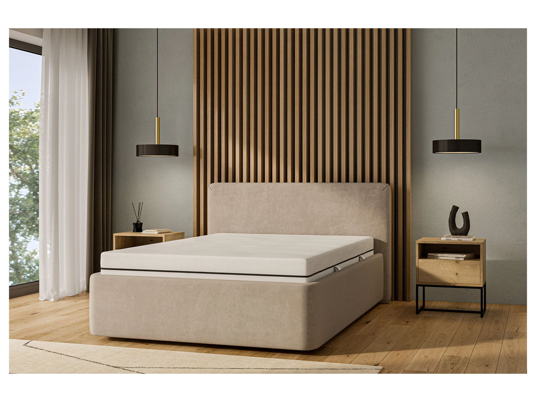 LIVARNO Hybridschaummatratze Comfort Plus, 7-Zonen, H3, Farbe: Weiß, B: 140 cm, L: 200 cm - Bild 2