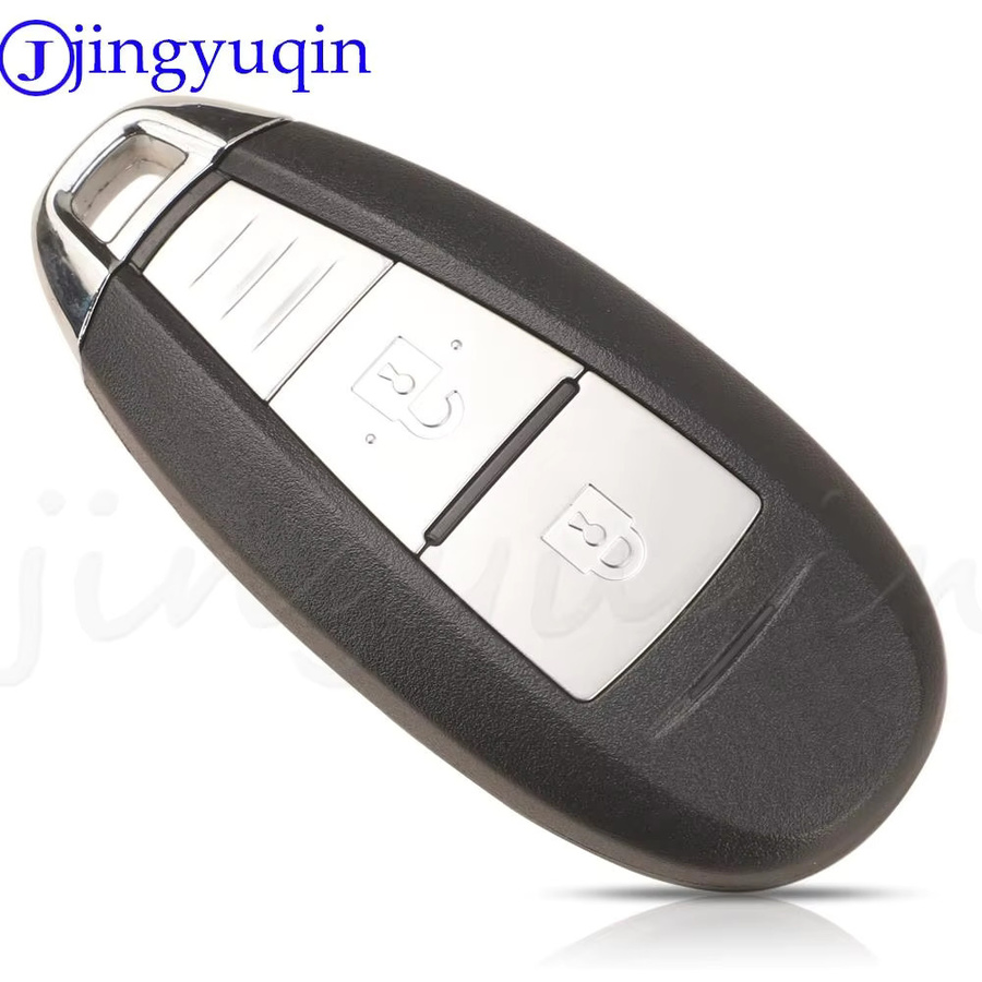Jingyuqin Smart Remote Autoschlüssel mit 2 Tasten TS007, 315 MHz ID47 Chip in Schwarz für Suzuki SWIFT SX4 VITARA 2010-2015 - Bild 2