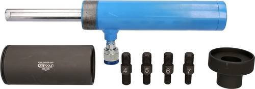 KS Tools Hydraulischer Abzieher Satz für Bremsankerbolzen, 7-teilig, blau - Bild 1