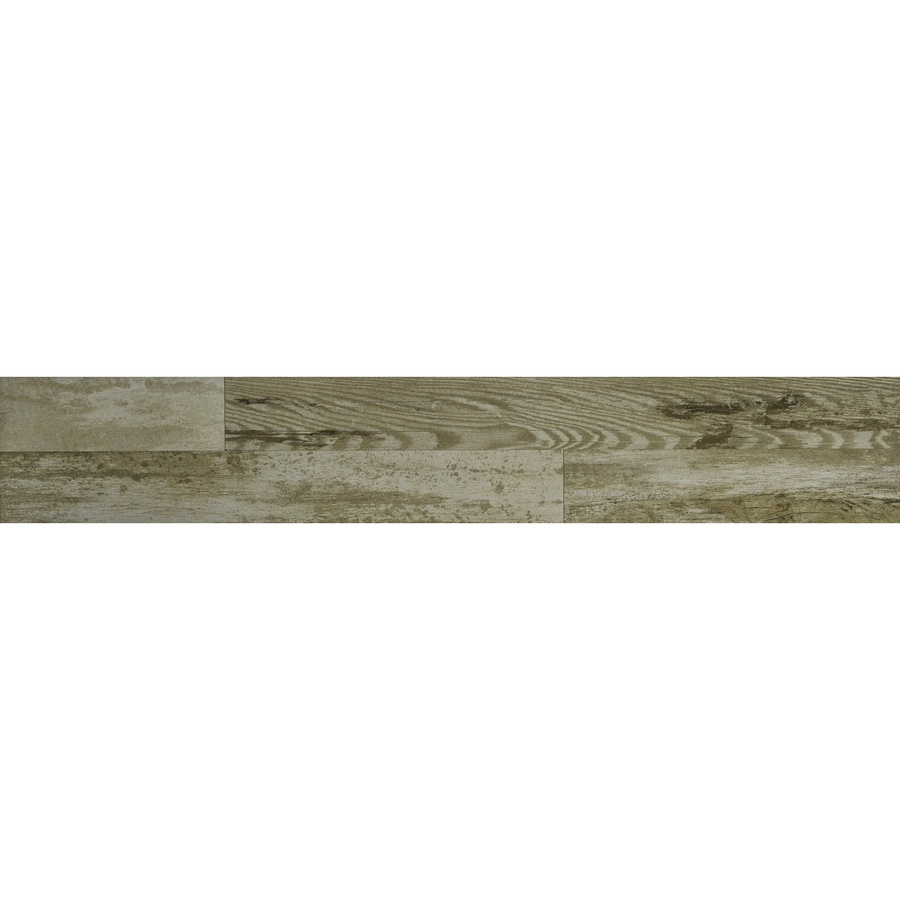 Bodenfliese Feinsteinzeug UNITED TILE UND MOSAIC Maison in Beige mit Holzoptik, poliert, B: 20 cm, L: 120 cm - Bild 2