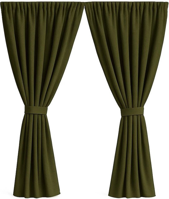Setgarden Curtain Garden Outdoor Vorhang Grün B: 155 cm, H: 220 cm - Bild 1