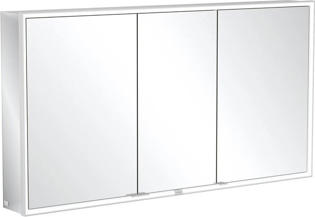 Villeroy & Boch Spiegelschrank My View Now mit 3 Türen, LED-Beleuchtung und Sensorschalter, Weiß, B/H/T: 140 x 75 x 16,8 cm - Bild 1
