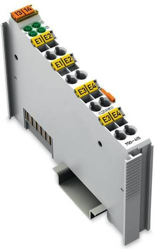 WAGO SPS-Digitaleingangsmodul 750-415, grau - Bild 1