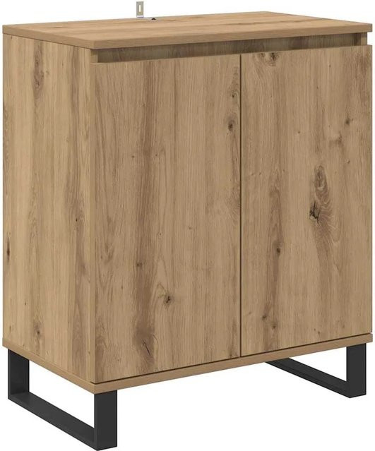 vidaXL Sideboard Artisan-Eiche in Braun aus Holzwerkstoff B/T/H: 60 x 35 x 70 cm - Bild 1