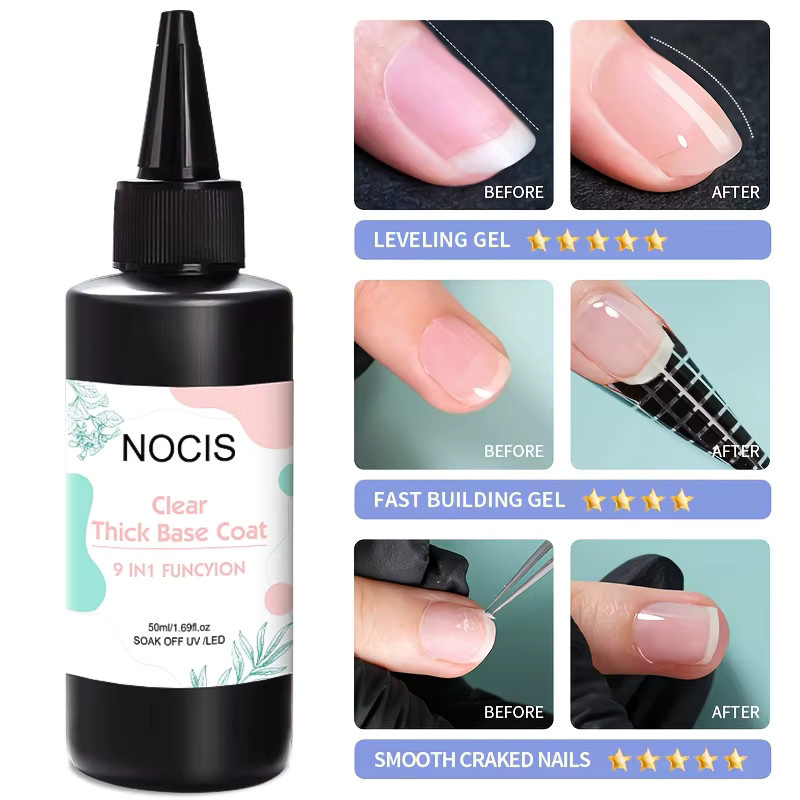 NOCIS Nagelgel 9-in-1, Clear, 50 ml - Bild 7