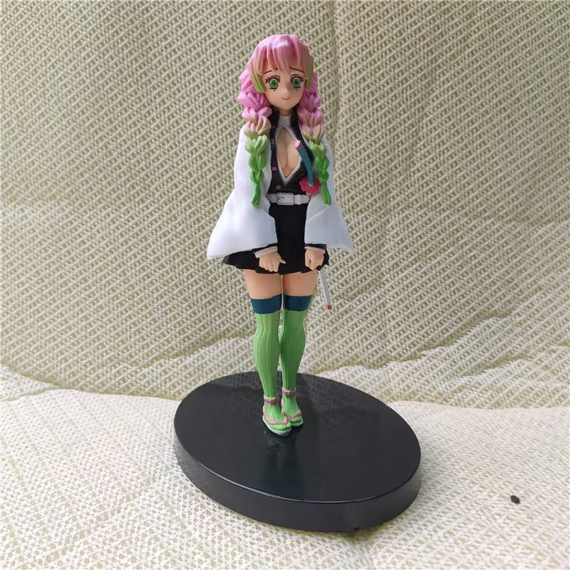 Bandai Demon Slayer Anime Figuren Kanroji Mitsuri, Shinobu, Iguro Obanai und Muichiro Spielzeug in Mehrfarbig aus Kunststoff - Bild 4