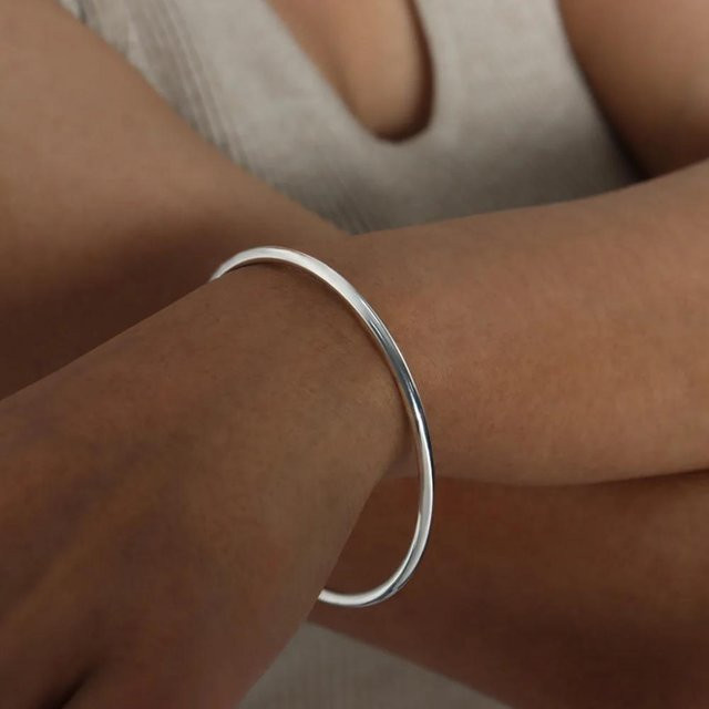Armband Edelstahl, Gold, Damen, Minimalistisch - Bild 1