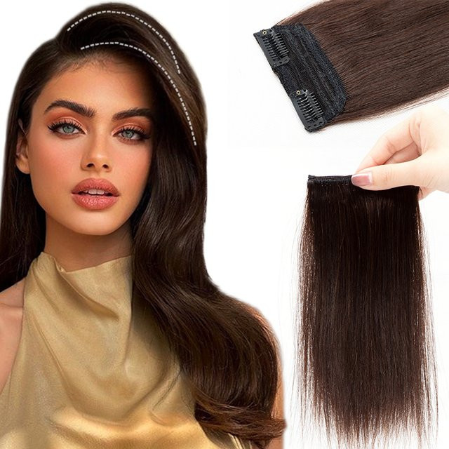 MRS HAIR Clip-in-Extensions aus Echthaar, Unisex - Bild 1