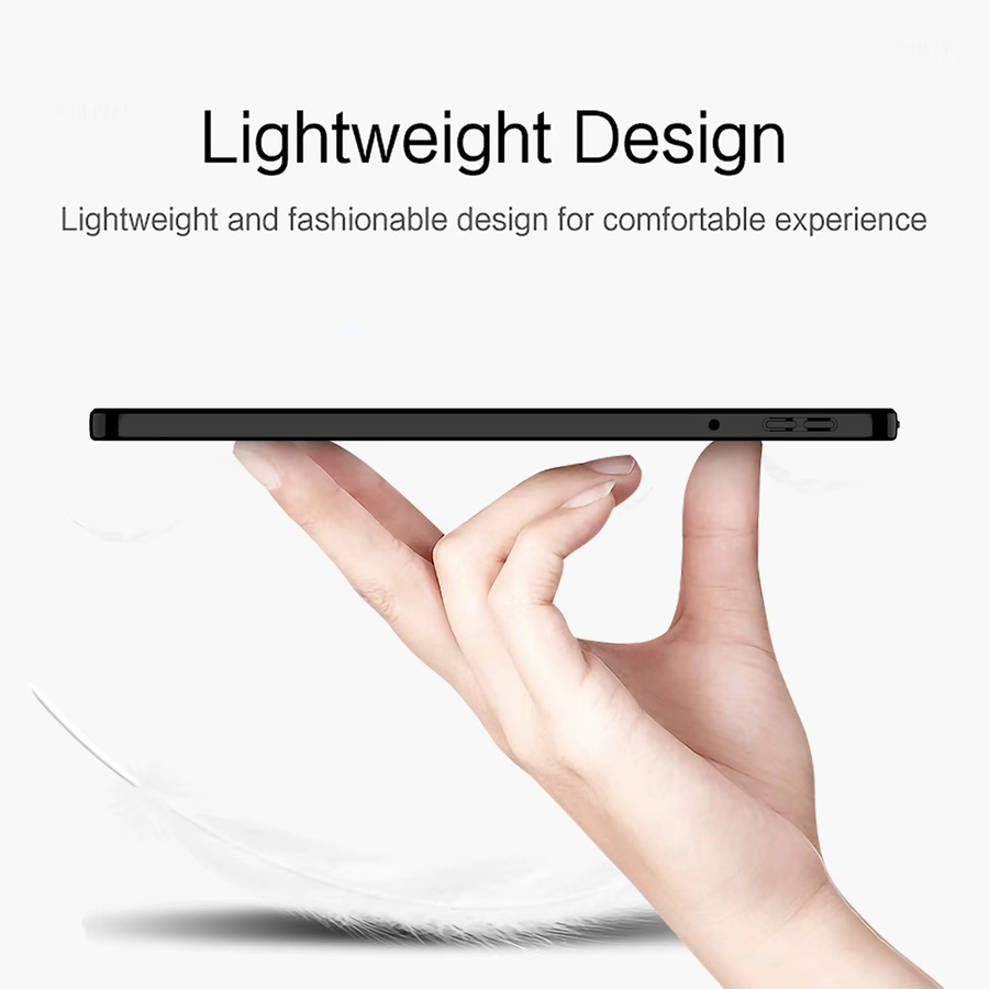 AJIUYU Silikon-TPU Schutzhülle für Xiaomi Redmi Pad 2 11 Zoll 2025 in Schwarz - Bild 2