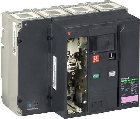 Schneider Electric Lasttrennschalter 33445, 1000A, 690 V/AC, Schwarz - Bild 1