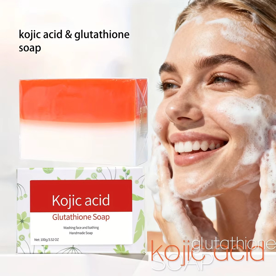 Kojisäure-Glutathion-Bleaching-Seife, Unisex - Bild 3