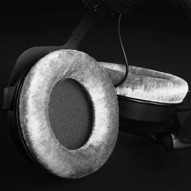 Beyerdynamic Ersatz-Ohrpolster und Kopfbügel-Schutzhülle für DT770 DT880 DT990 PRO Kopfhörer in Schwarz - Bild 3