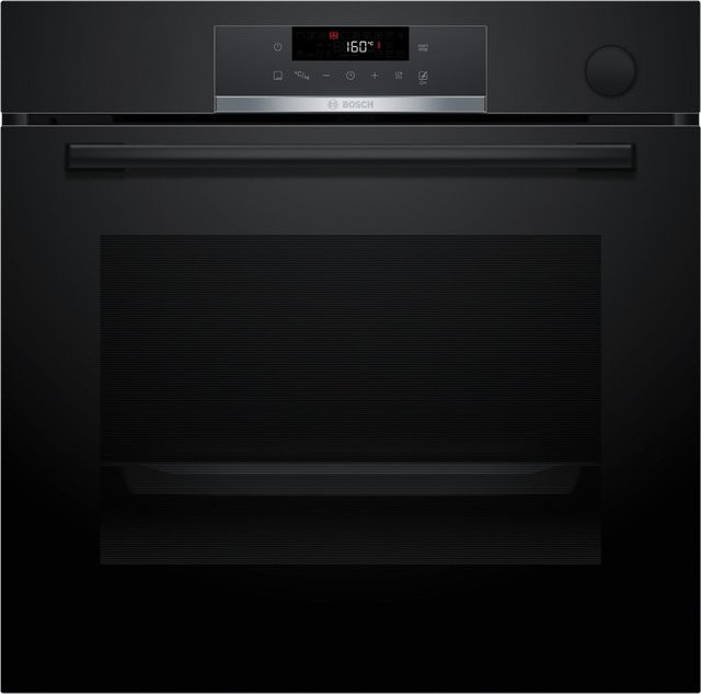 Bosch Serie 4 Einbau-Dampfbackofen HRG532BB3 in Schwarz mit 71 l Volumen, Breite: 59,4 cm - Bild 1