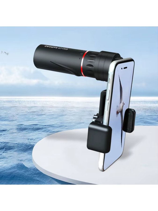 Tragbares Outdoor-Teleskop mit Handy-Fotografie-Funktion in Schwarz - Bild 5