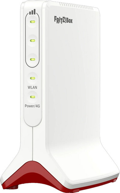 AVM FRITZ!Box 6825 4G LTE/5G Router in Weiß mit Ethernet/LAN und USB-C - Bild 1