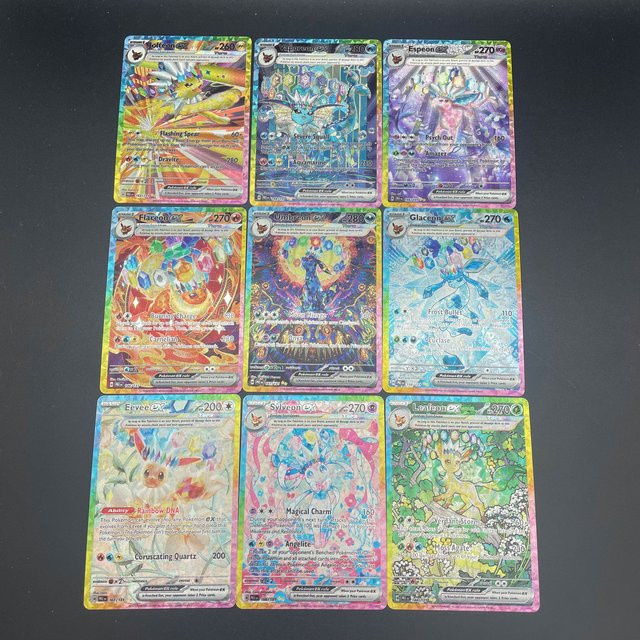 TAKARA TOMY Pokémon Eeveelution Sv8A Englisch, 9-teiliges Set - Bild 1
