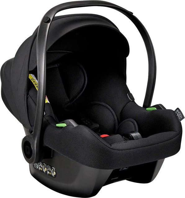 Moon Diamond Kombikinderwagen GIO FOLD Trio-Set mit Babyschale Cosmo 2.0 in Schwarz - Bild 1