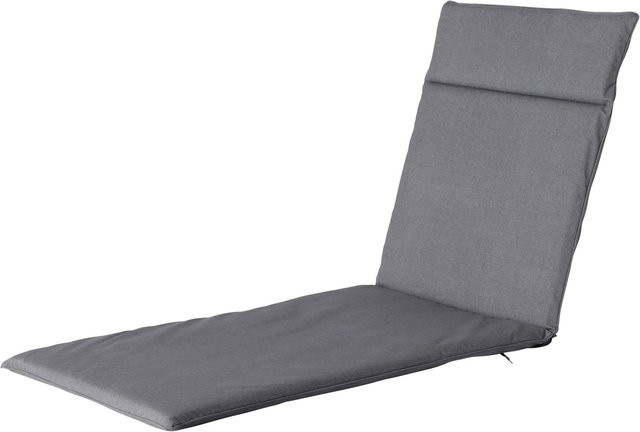 Madison Liegenauflage Oxford Grey Outdoor, Farbe: Grau, B/T: 190 x 60 cm - Bild 1