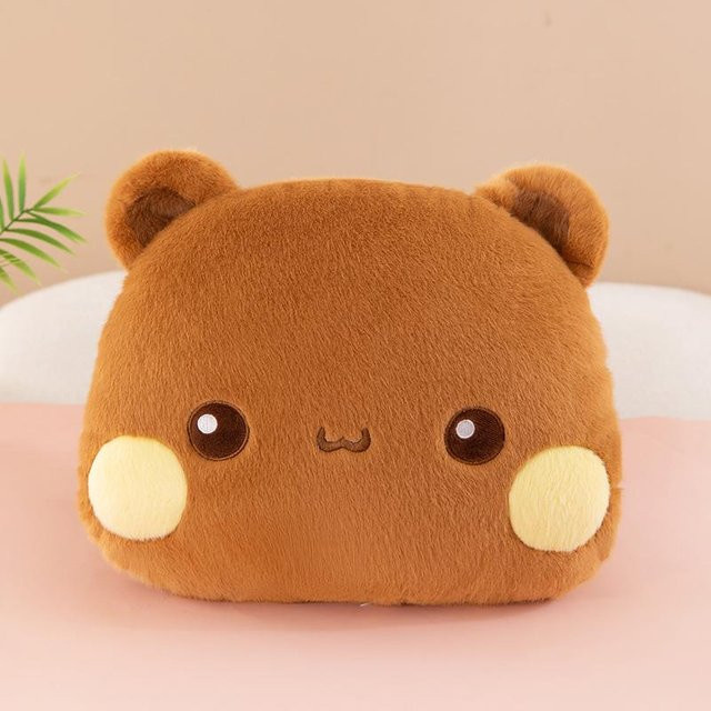 Yiran toy Bubu Dudu Plüschkissen, Panda Bär Puppe, 38cm - Bild 1