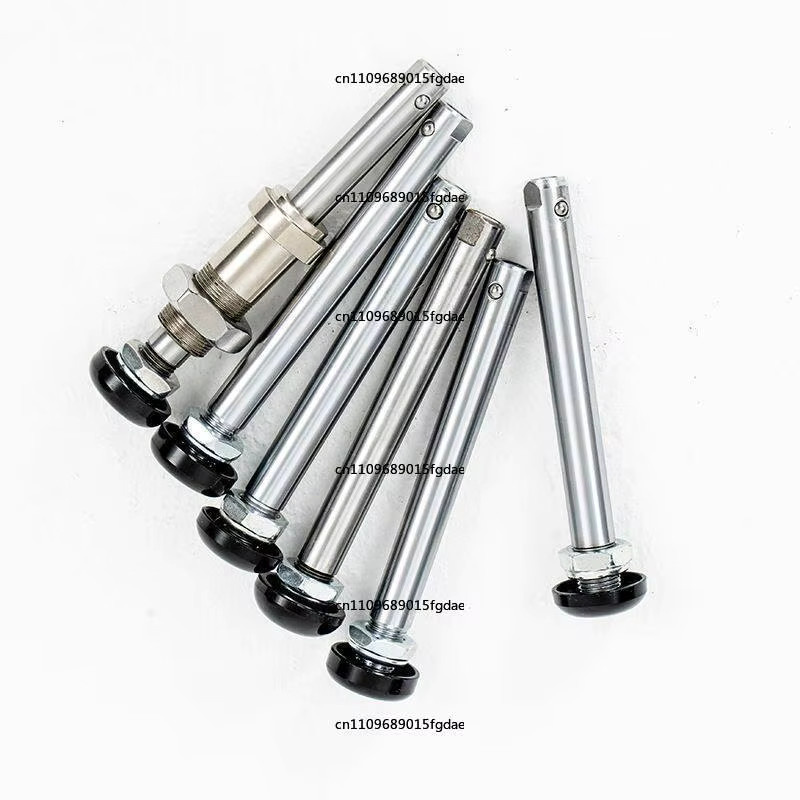 HAOYUNMA 2er-Set Schnellverschluss-Rollstuhlachse in Silber für Rollstuhlräder und Hilfsmittel - Bild 2