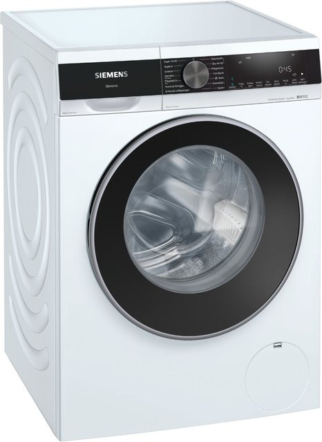 Siemens iQ500 Stand-Waschmaschine Frontlader WG44G2MG0 in Weiss, 9 kg, 1400 U/min - Bild 1