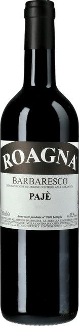 Roagna Barbaresco Paje 2020 Rotwein, Nebbiolo, Italien, 0,75 l - Bild 1