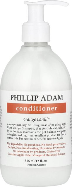 Phillip Adam Spülung Orange Vanille, 355 ml, Feines Haar, Panthenol - Bild 1