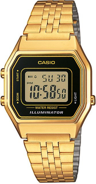 CASIO Digitaluhr, Quarz, Kunststoff, Schwarz, 28 mm, Unisex - Bild 1