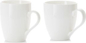 Ritzenhoff & Breker Jumbo-Kaffeebecher Gusto aus Porzellan, Weiß, 6er Set, 0,6 l - Bild 1