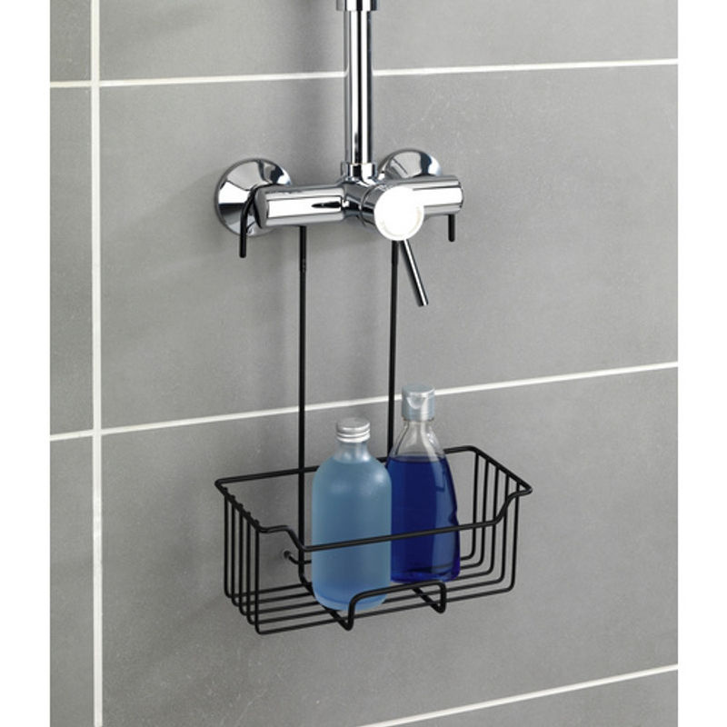 WENKO Thermostat-Dusch-Caddy Milo in Schwarz matt - Bild 4