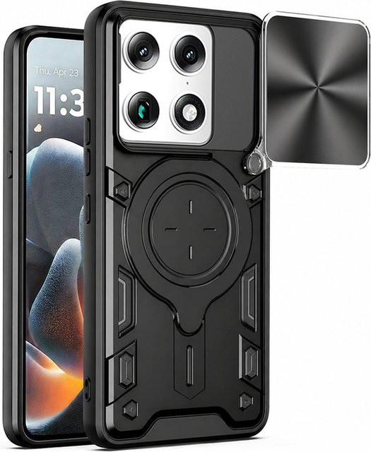Techsuit CamGuard Pro Schutzhülle für Motorola Edge 70 Ultra in Schwarz - Bild 1
