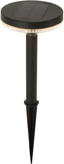 PRIOS Glenios 9934142 LED Solarleuchte Modern Schwarz 1-flammig mit Erdspieß - Bild 1