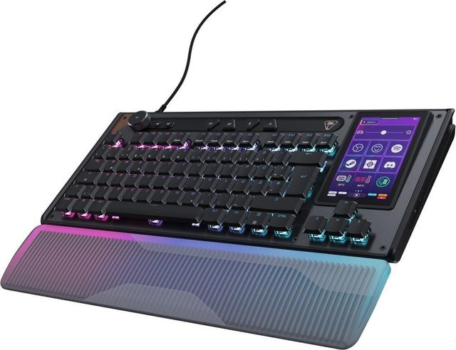 Turtle Beach Command Series KB7 TKL Gaming Tastatur QWERTZ DE Schwarz mit Hall Effect und USB-C Anschluss - Bild 1