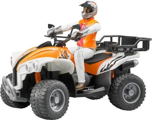Bruder Landwirtschaft Quad mit Fahrer Fertigmodell Kinderfahrzeug - Bild 1