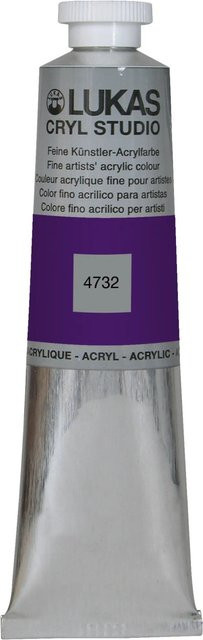 Lukas Cryl Studio Premium-Acrylfarbe Permanentviolett 75 ml - Bild 1