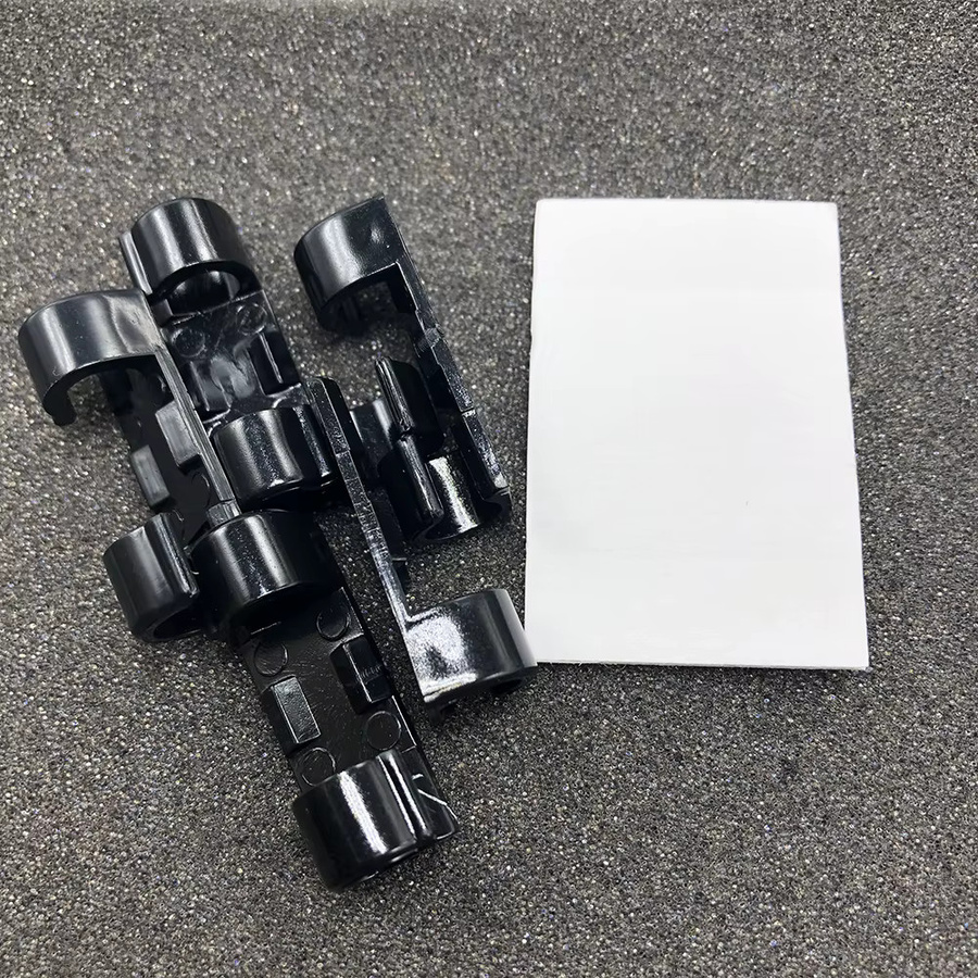 Chic Rain Kabelorganisator-Clips in Transparent für Schreibtisch und Arbeitsplatz aus ABS-Material zur Kabelverwaltung von USB-Ladekabeln und Datenkabeln - Bild 4