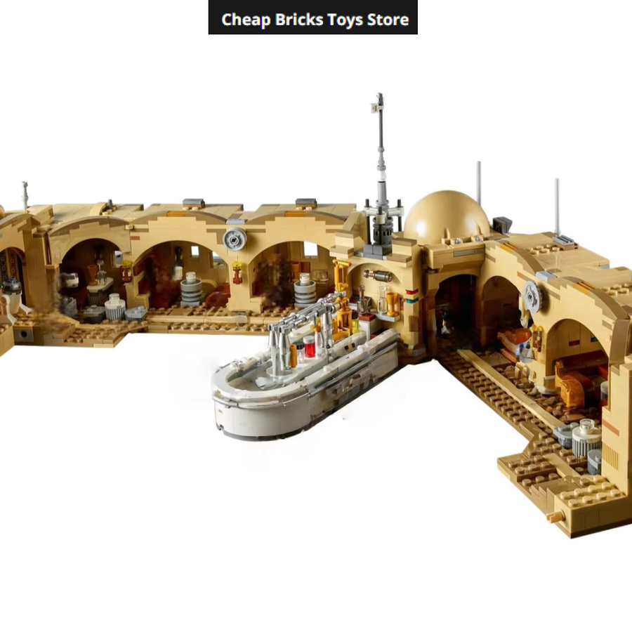 Potdemiel Die City Mos Eisley Cantina, Bausteine, Weltraum, 3.187 Teile - Bild 2