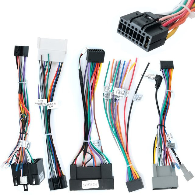 Rca Universal Stromstecker Kabel für 2 DIN Android Autoradio in Multicolour - Bild 1