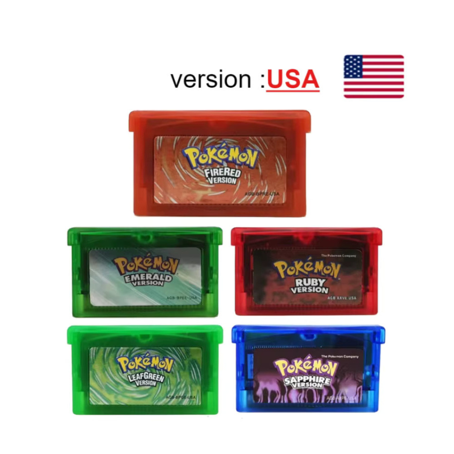 GBA Game Series 32-Bit Videospielkassette Pokemon Rollenspiel Modul für Game Boy Advance von Bandai - Bild 2