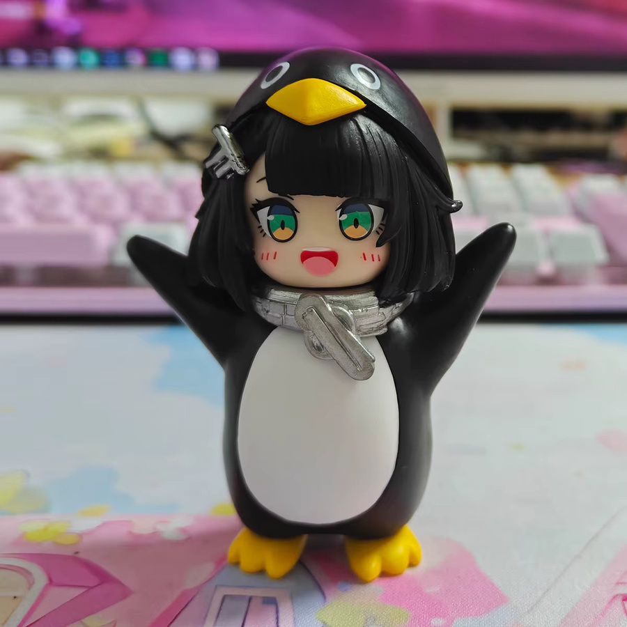 Bandai Gugu Gaga Kleiner Pinguin, Anime Cosplay Figur, 6 cm, Einzelfigur - Bild 3