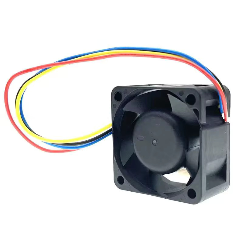 Sunon 2er-Set leiser 4-poliger PWM Computergehäuse-Lüfter EF40201B1-Q01C-S99 in Schwarz, B/T/H: 40 x 40 x 20 mm - Bild 3