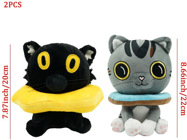Yiran toy Ralph Und Bella Plüschtier, Zeichentrickkatze, 20cm - Bild 1