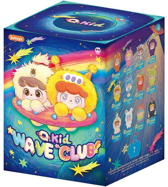 Qkid Wave Club Mini-Serie Blind Box, Plüsch Anhänger Schlüsselanhänger, ab 14 Jahren - Bild 1