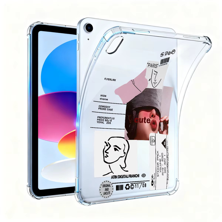 Transparente Silikon Schutzhülle für Samsung Galaxy Tab A11, A9 Plus, S10 FE, S6 Lite, S10 Lite, A8, S9 FE Plus, S7 FE und S8 Plus - Bild 4